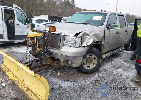 2007 GMC Sierra 2500Hd Sle1 from USA, damaged, VIN 1GTHK23607F505424